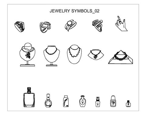Jewelry Symbols Dwg 2 Thousands Of Free Autocad Drawings