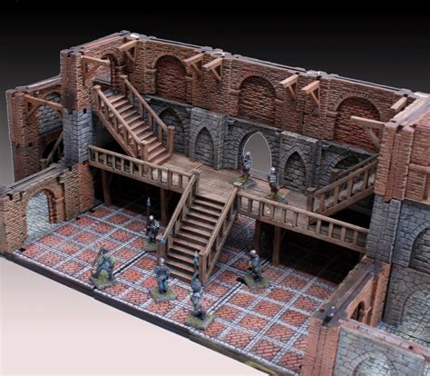 Wargame News And Terrain Manorhouse Workshop New Modular Dungeon