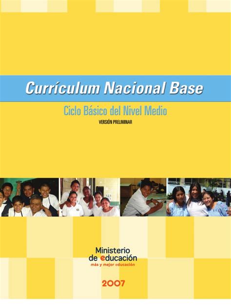 Cnb Ciclo Basico Pdf Multilingüismo Plan De Estudios