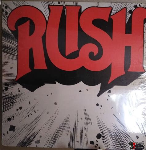 Rush First Album First Moon Mercury Pressing Still In Shrink Wrap