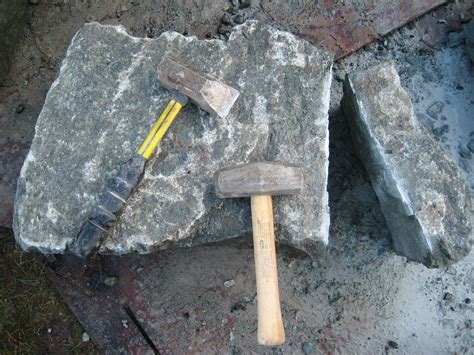 Then moses lifted up his hand and struck the rock twice with his rod; Borrowed Ground & Stone: Splitting Stone...