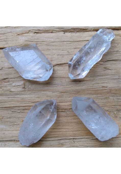 Hyaline Quartz Rock Crystal Point Mid Size Natural Pay Only One Shipment