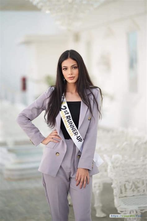 طالبة طب أسنان عراقية تنافس على لقب ملكة جمال الأرض للعام 2022