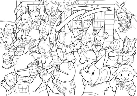 To install calico critters coloring pages on your android device, just click the green continue to app button above to start the installation process. Calico Critters Coloring Pages to download and print for free