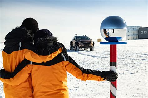 نيسان أريا تصل إلى القطب الجنوبي في أول رحلة برية بين قطبي الأرض بسيارة كهربائية Ar Wheelz Me