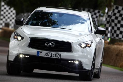 Sebastian Vettel Drives Infiniti Fx Vettel Edition At Goodwood