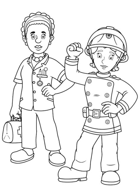 Coloring Pages Fireman Sam 100 Coloring Pages Print For Kids