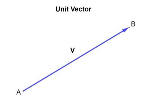 Unit vector - Explanation and Examples