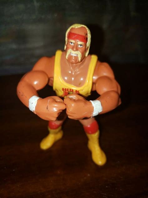 Hulk Hogan Wwf Wwe Hasbro 1991 Figure Hulkster Hug 1995344503