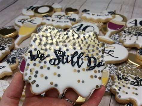 20 best traditional christmas dishes. Anniversary Sugar Cookies | Custom Cookies | Decorated Cookies | Sugar Cookies | Perfe ...