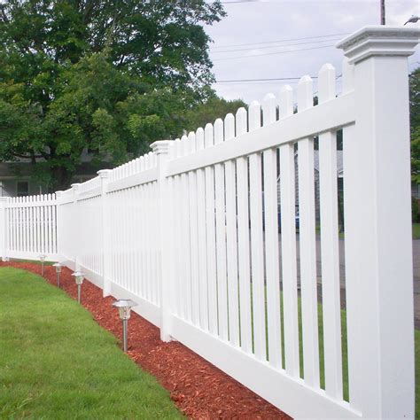 Durables 5' High Burton Picket Fence (White)