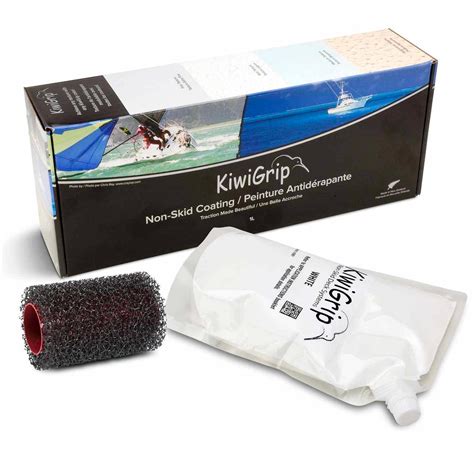 There are 1 part lp enamels, that work well also. Non-Skid Deck Coating by KiwiGrip