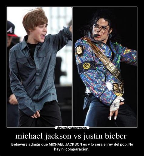 Michael Jackson Vs Justin Bieber Desmotivaciones