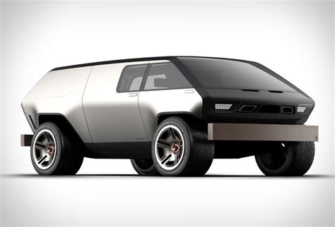 Un van futuriste imaginé par le designer samir sadikhov. Brubaker Box Minivan | Stuff Detective