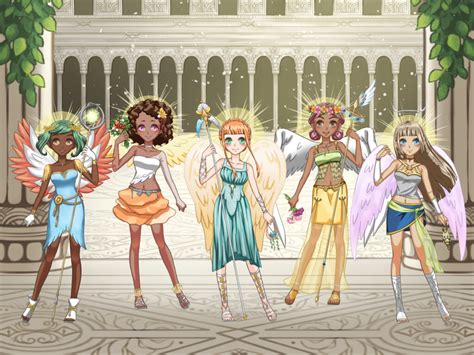 Artstation Anime Angel Dress Up For Girls Games For Girls And Kids