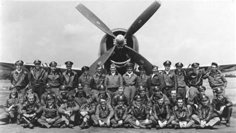 Men Of The St Fighter Squadron Th Fighter Group Unlike Many Group Photographs All The Men