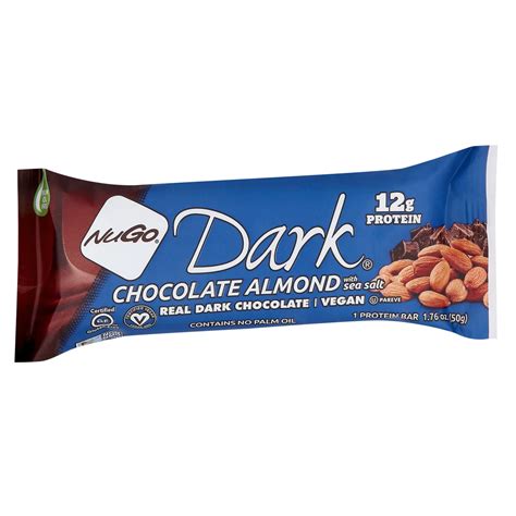 Nugo 12g Protein Bar Dark Chocolate Almond Shop Granola And Snack Bars At H E B