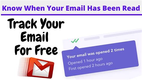 How To Know When Your Email Has Been Read Gmail Simple Way Youtube