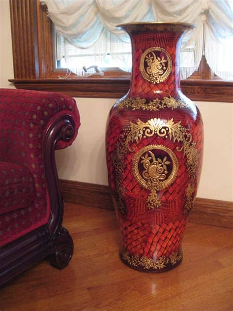 What could be perceived as the mere decoration of a space, in reality, takes practice and. Quickway Imports Inc - Designer Porcelain Large Floor Vase ...