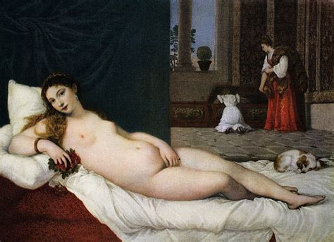 Venus Von Urbino C Von Tiziano Vecelli