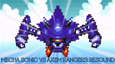 Smbz Mecha Sonic Vs Axem Rangers Resound Youtube