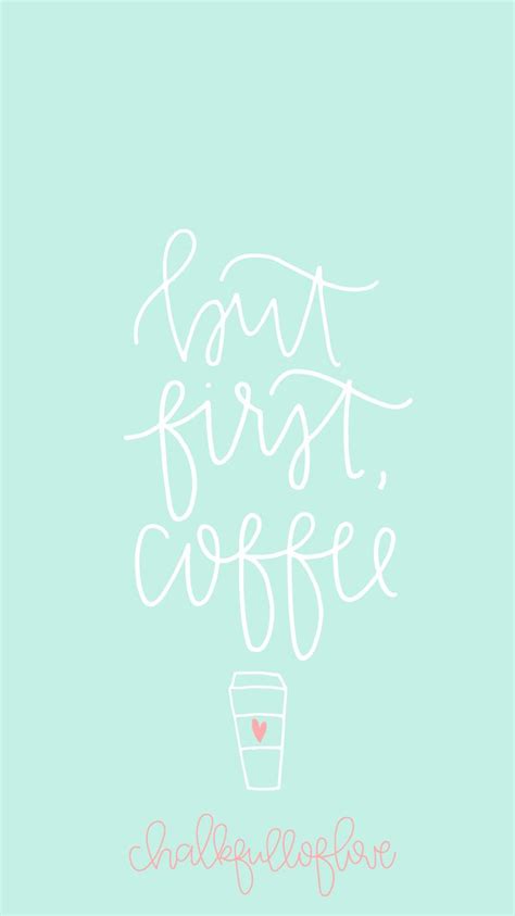 Girly Coffee Wallpaper Iphone - Wallpaper Paradise