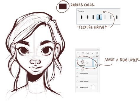 How To Draw Female Faces — Beautiful Symmetrical Female