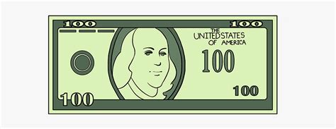 How To Draw Dollar Bill 100 Dollar Bill Drawing Easy Free