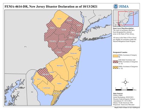 Elevation Map Of New Jersey Coastal Map World