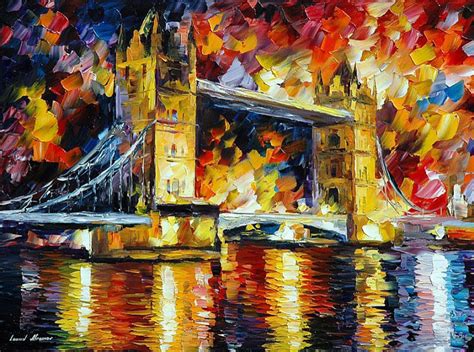 London Tower Bridge — Oil Painting On Canvas By Leonid On Dribbble