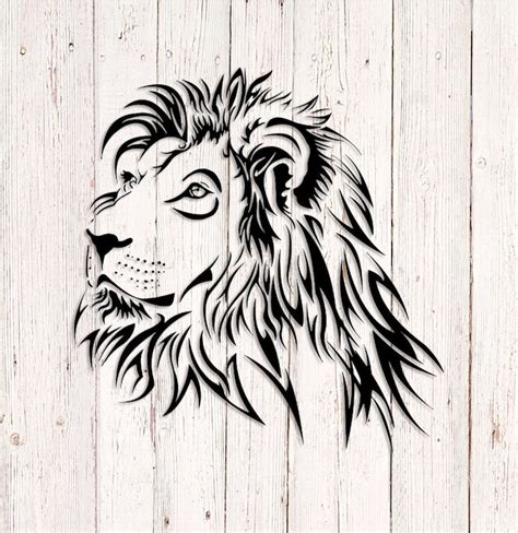 Lion Decal Car Decals Lion Stickers Lion Head Decal Wall Etsy