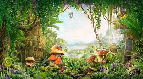 Fairy Tale Forest On Behance