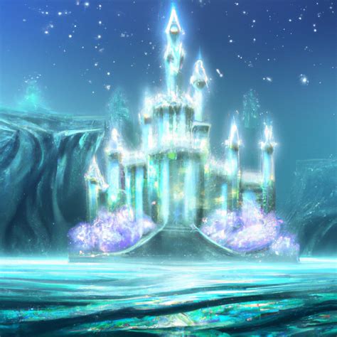 An Immense And Splendid Crystal Castle Underwater Fu Openart