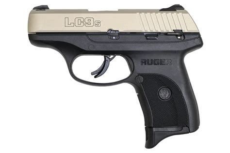 Ruger Lc9s 9mm Pistol With Shimmer Gold Cerakote Slide Sportsmans