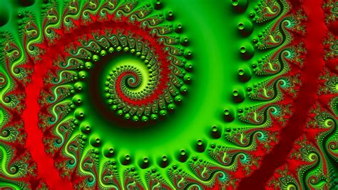 Green Red Spiral Swirling 4k Hd Trippy Wallpapers Hd Wallpapers Id