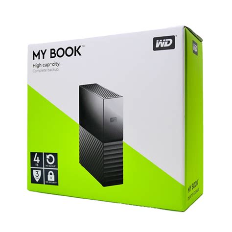 Wd My Book 4tb 35 Desktop Usb30 External Hard Drive Wdbbgb0040hbk