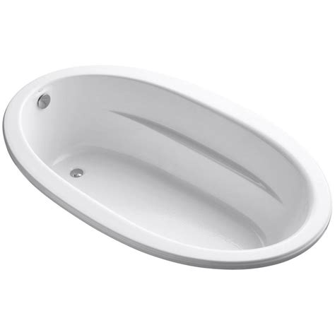 See more ideas about drop in bathtub, chromatherapy, kohler. KOHLER Sunward 72 in. Oval Drop-in Reversible Drain ...