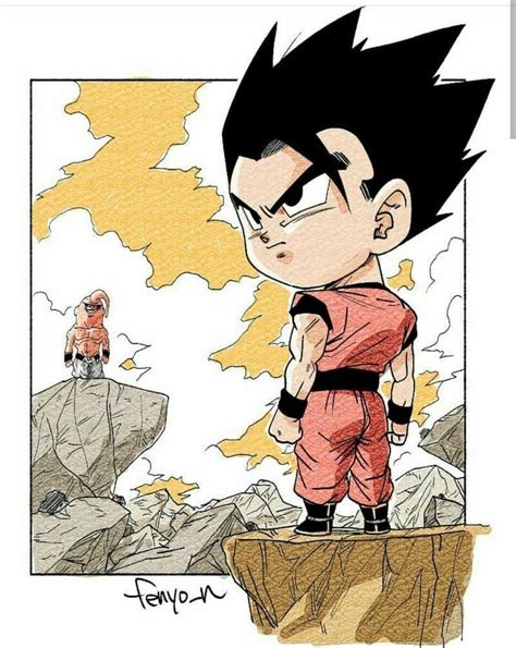 Pin De Mariel Sanchez En Dragon Ball Dibujo De Goku Personajes De Dragon Ball Dibujos Chibi