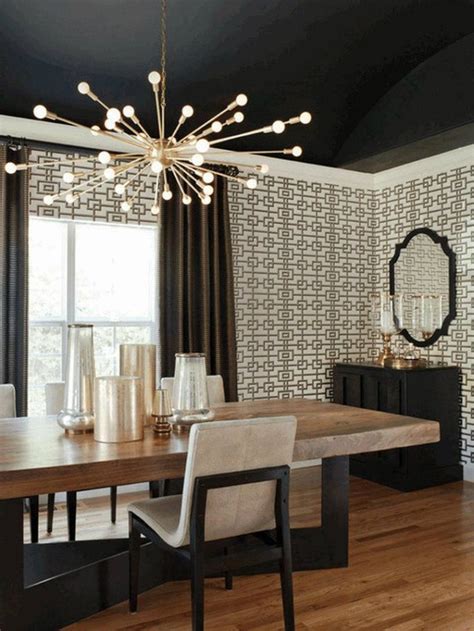 Long light fixtures like this work better for more centered tables that seat more than six people. Best Modern Dining Room you won't miss | Dining room ...