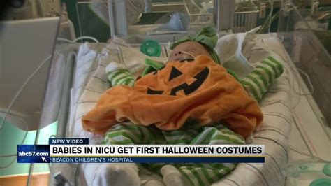 Nicu Babies Dress Up For Their First Halloween