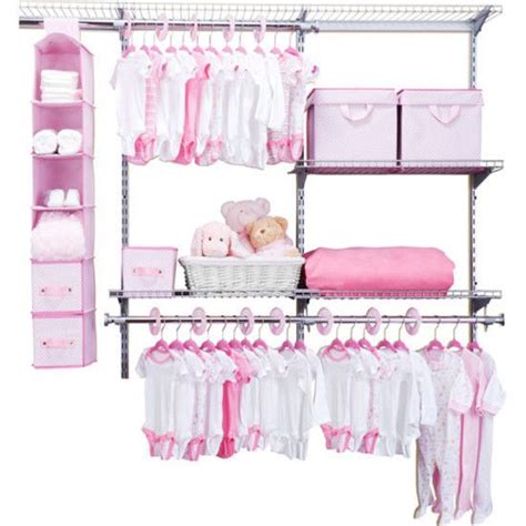 Who said nursery closet organization can't be adorable? New 48-Piece Multi Use Nursery Baby Closet Organizer ...