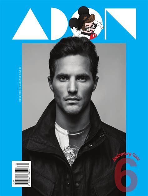 Supermodel Ollie Edwards Cover For Adon Magazine Issue 6 The 1 Year