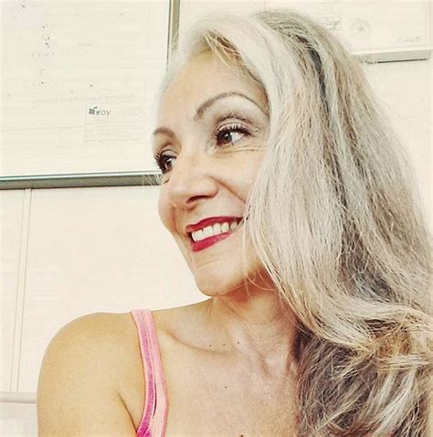 Instagram Beauties With Long Gray Hair Fabulous After 40