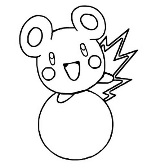 Coloriages Pokemon Azurill Dessins Pokemon