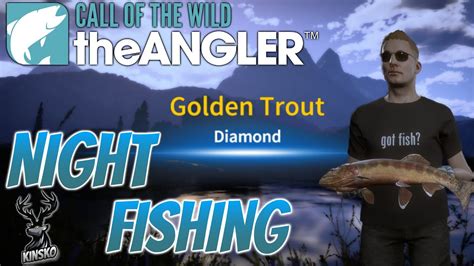 Going Night Fishing And Catching Two Diamond Golden Trouts In Call Of The Wild Theangler Youtube