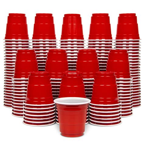 Gopong 2oz Plastic Shot Cups Pack Of 200 Disposable Mini 2oz Party Cups