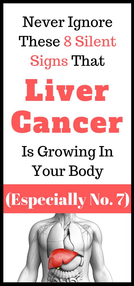 8 Silent Signs Of Liver Cancer You Should Not Ignore Wellness Magazine