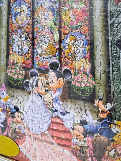 Tenyo Jigsaw Disney Puzzle Mickey And Minnie Mouse Wedding In Tenyo