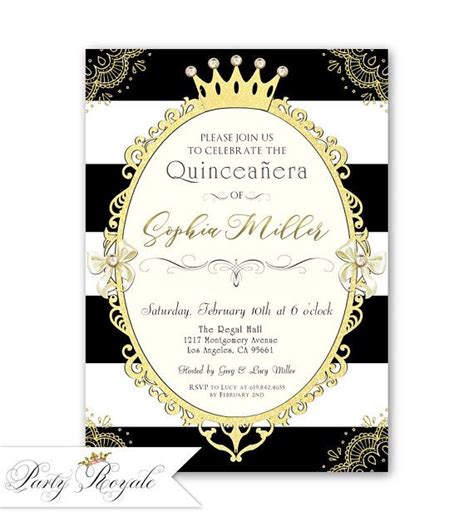 Check spelling or type a new query. Sweet 16 Invitations Princess Quinceañera Invitation 15th ...