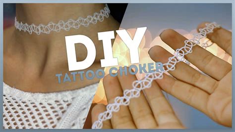 90s grunge stretchy choker tattoo choker tattoo choker string jewelry. DIY: Tattoo Choker. Как сделать тату чокер? - YouTube